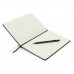 Caderno capa dura A5 com caneta stylus 